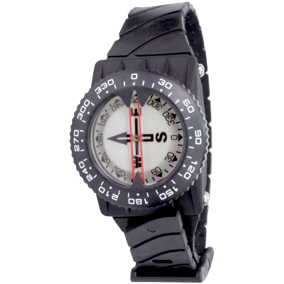 Cressi Compass With Strap And Hose Mounr