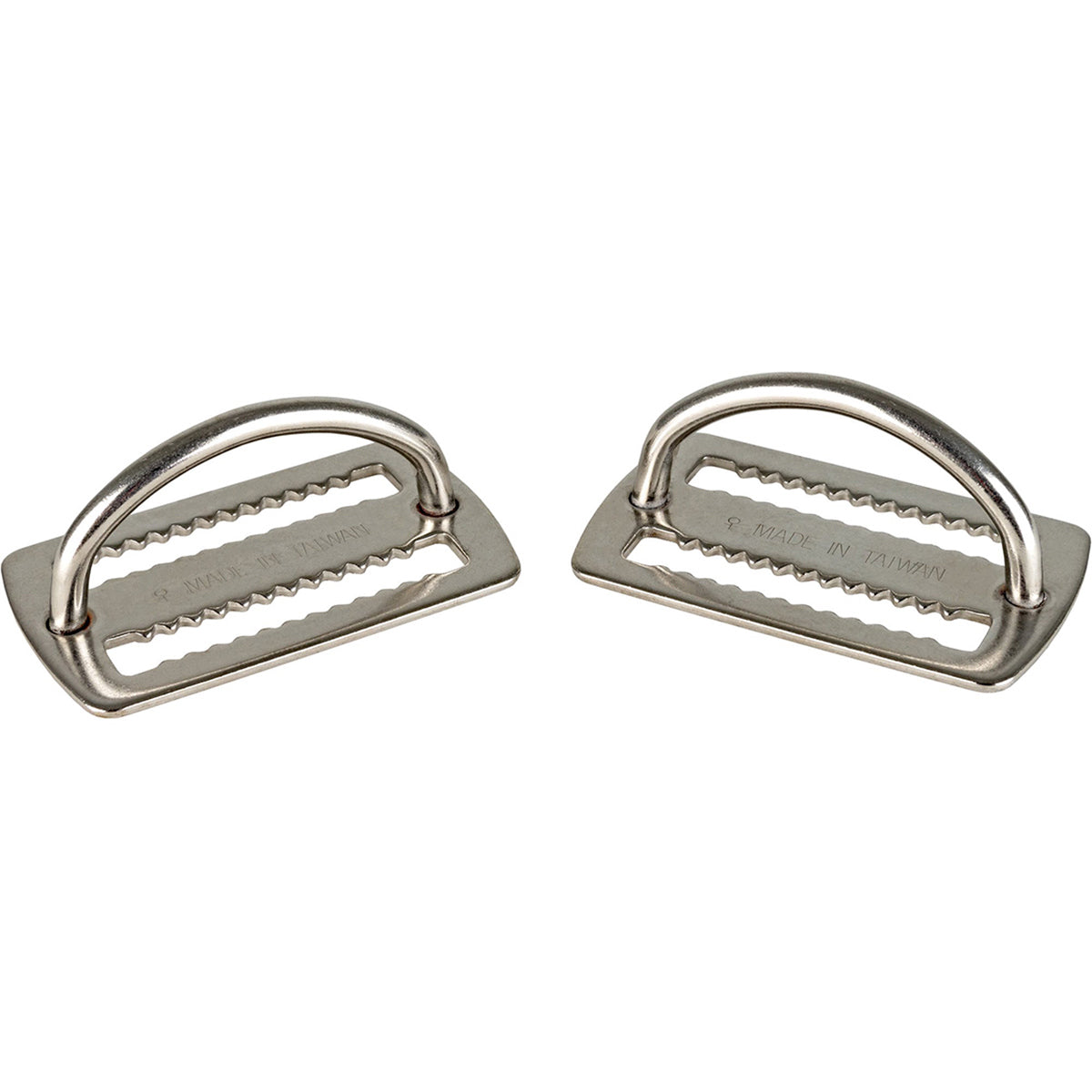 Cressi Stainless Steel D-Ring Weight Keeper, 2-Pack