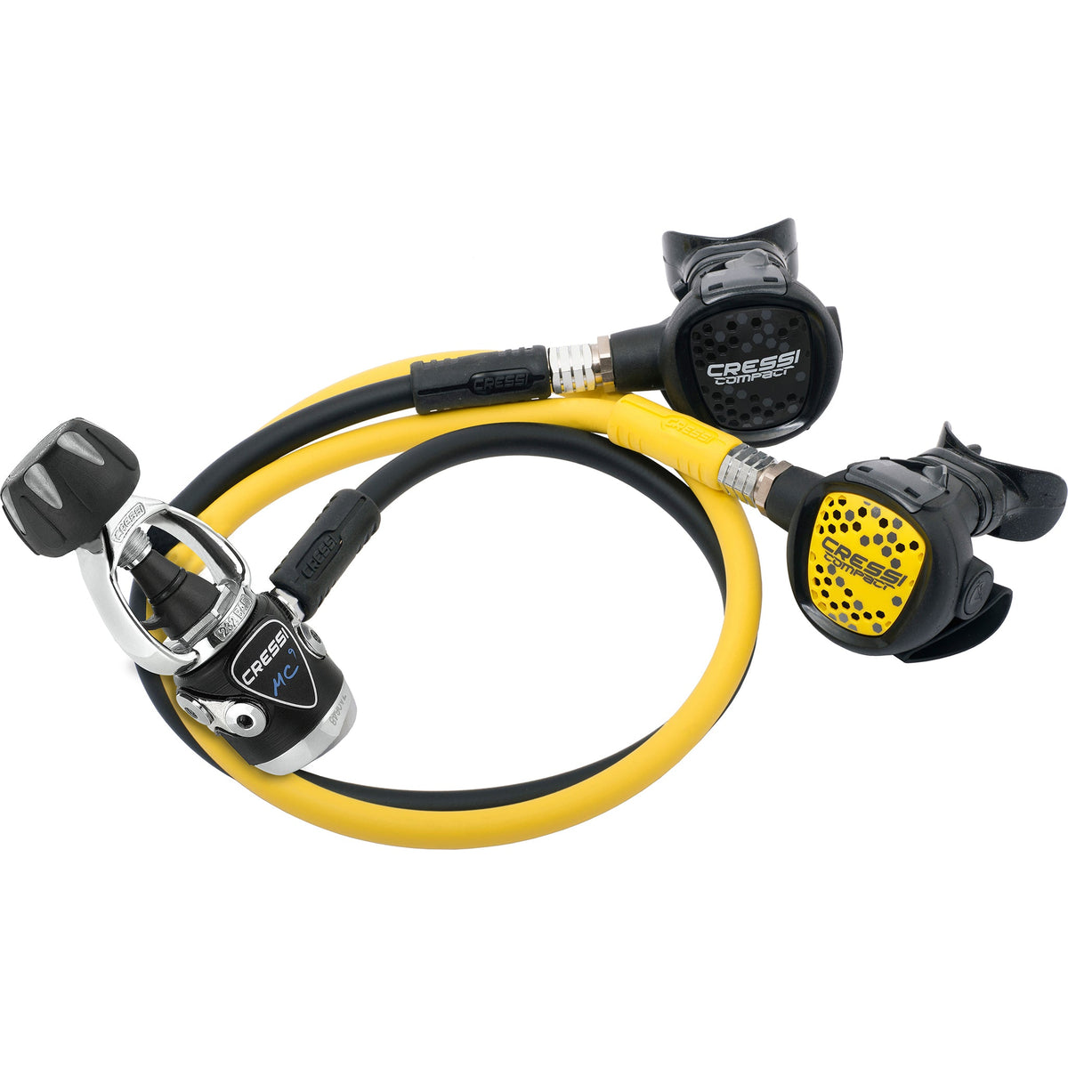 Cressi MC9 / Compact + Octopus Compact Regulator & Octopus Set