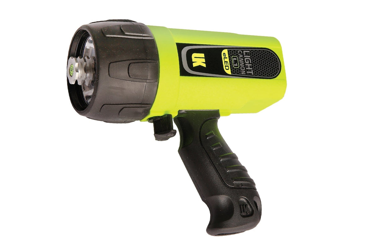 Underwater Kinetics Light Cannon eLED (L1), Pistol Grip, Safety Yellow