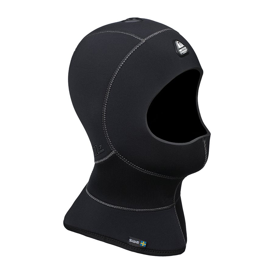 Waterproof H1 5/7mm Bibbed Vented Anatomical Hood