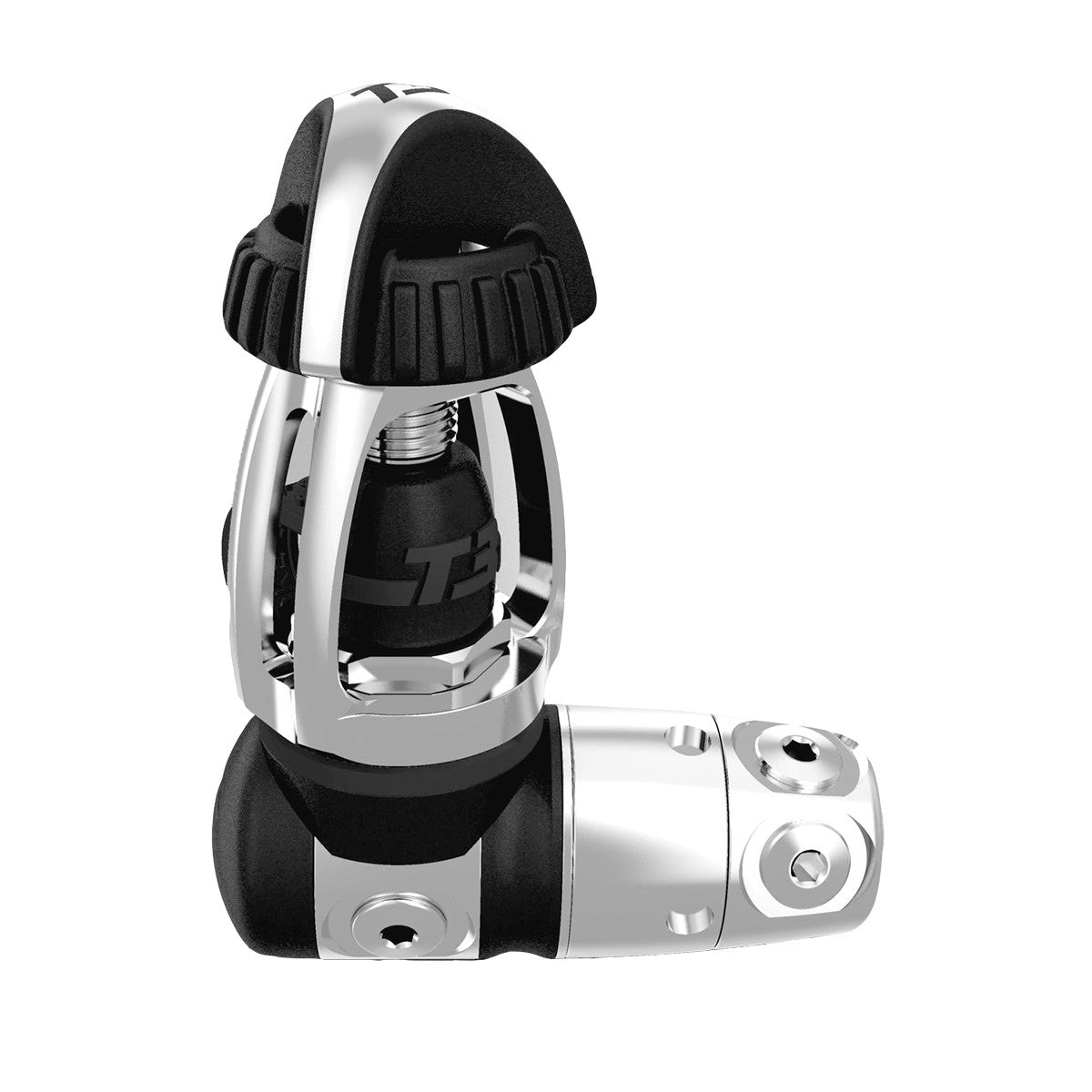 Atomic Aquatics T3 Sealed 1st Stage Titanium Regulator - 5 Port - YOKE Sealed