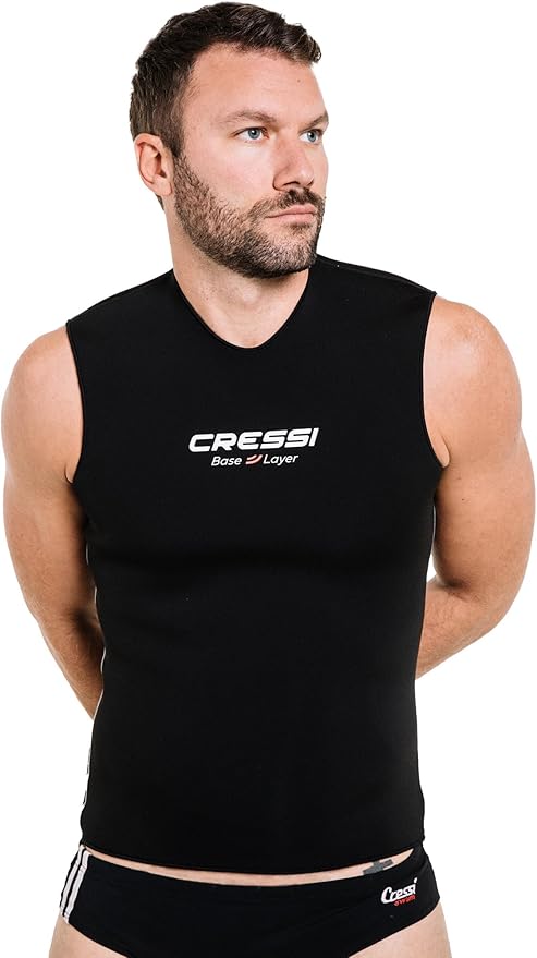Cressi 2.5mm Core Vest Base Layer for Men - Small - Scuba Vest
