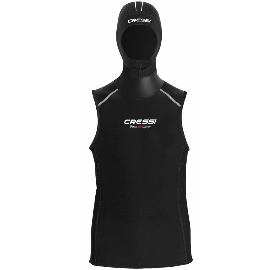 Cressi Base Layer Hooded Vest Man 2.5mm - Small - Hood