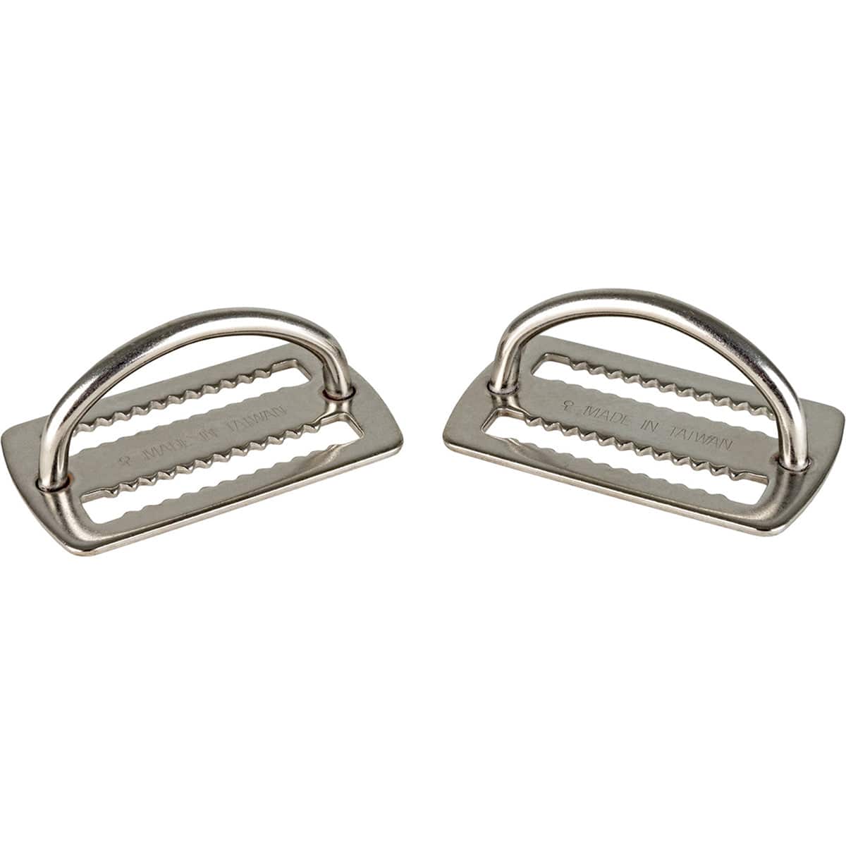 Cressi Stainless Steel D-Ring Weight Keeper, 2-Pack