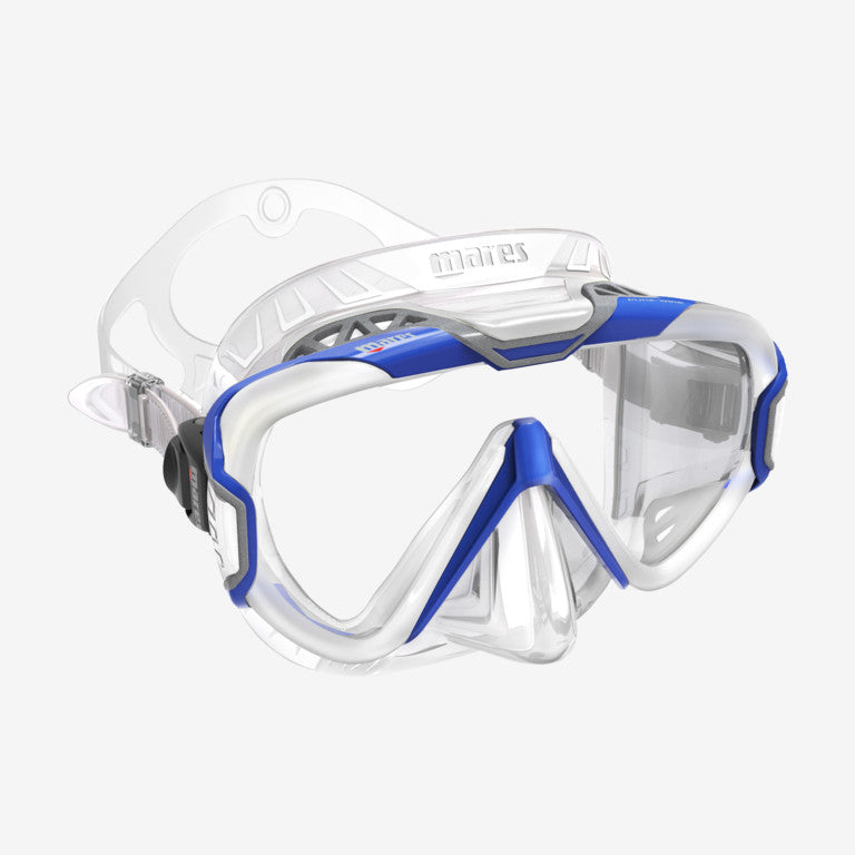 Mares Pure Wire Mask - Blue/Clear