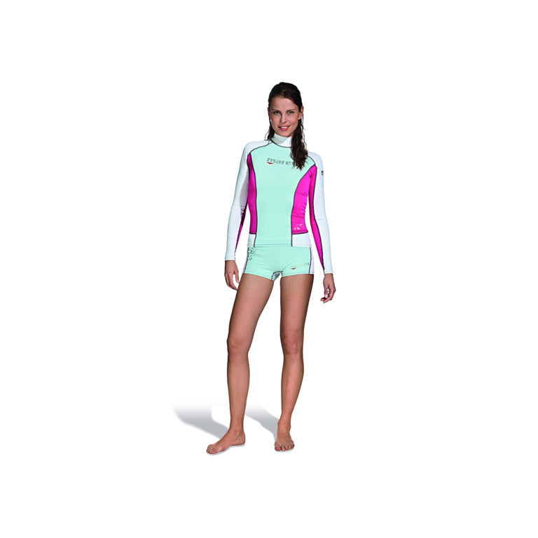 Mares Women’S Trilastic Rash Guard - She Dives Long Sleeve - 4
