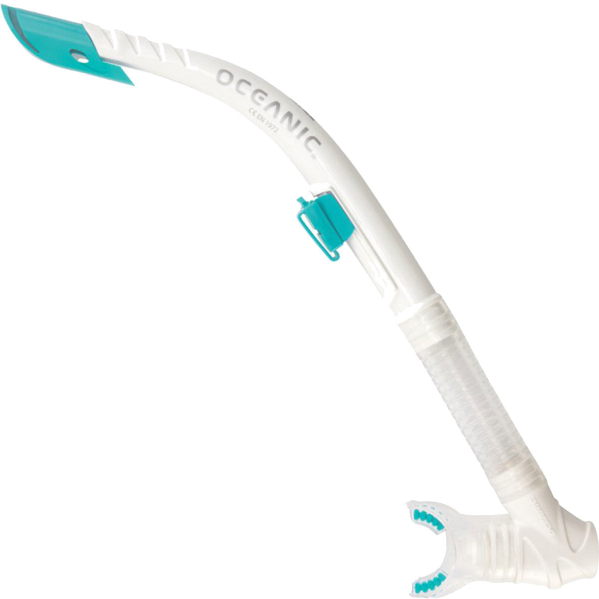 Oceanic Arid Snorkel - Clear/Sea Blue