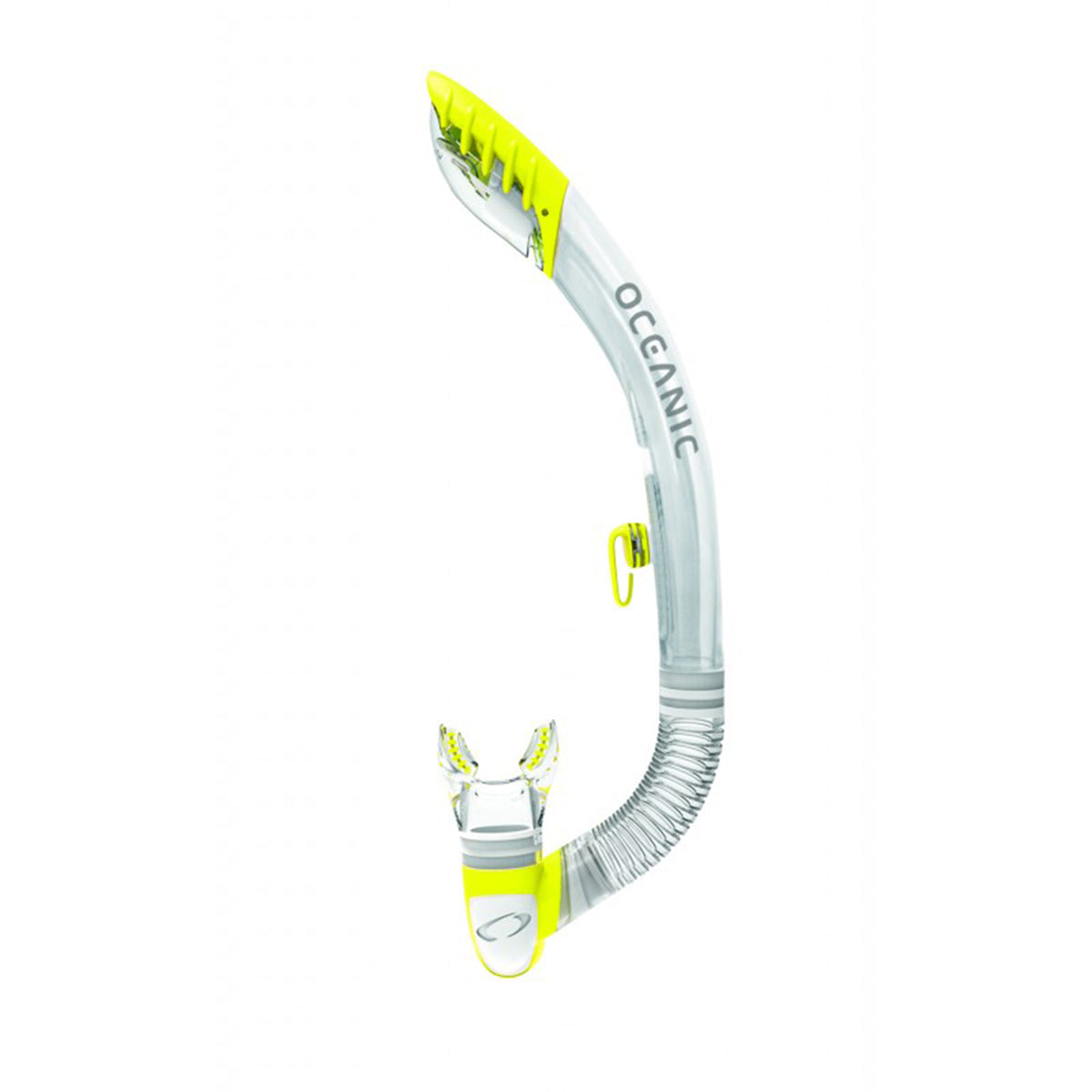 Oceanic Ultra Dry 2 Snorkel - Clear/Yellow