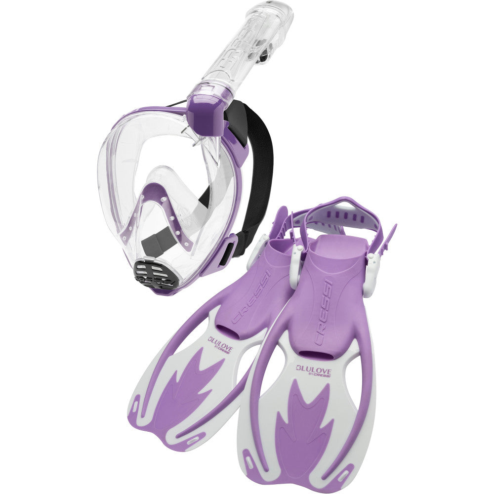 Cressi Baron XS & Rocks Snorkeling Set
