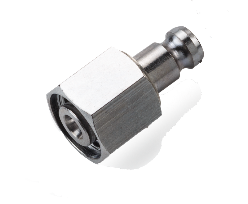 Ocean Reef Quick Disconnect male part for IDM masks, durable and corrosion-resistant.