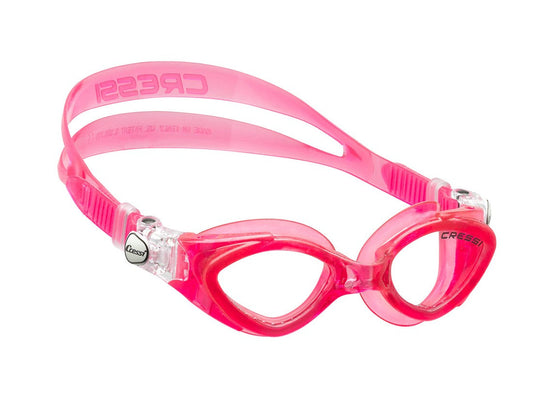 Cressi King Crab Swim Goggles with flat lenses and adjustable strap.