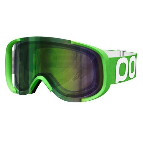 POC Cornea Goggle - Iodine Green / Persimmon Green Mirror, One Size (Clearance)