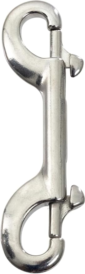 Cressi Stainless Steel Double-Ended Bolt Snap