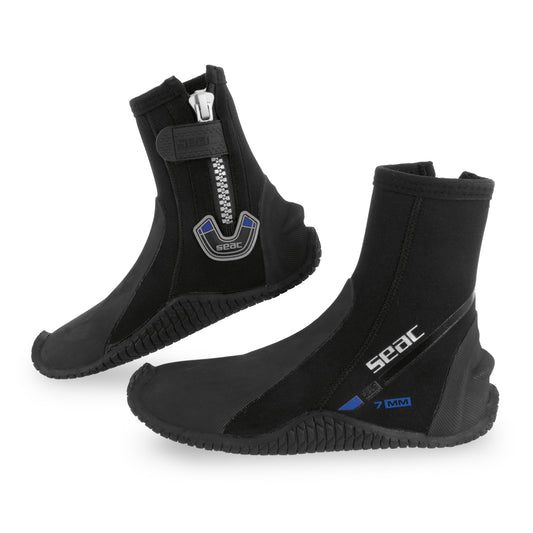 SEAC Basic Hd Diving Boots With Zip 7 Mm
