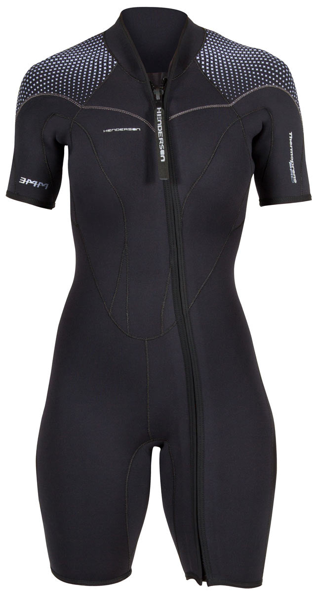 Henderson Women's 3mm Thermoprene Pro Front Zip Shorty