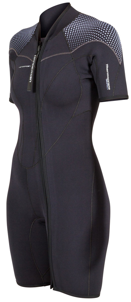 Henderson Women's 3mm Thermoprene Pro Front Zip Shorty