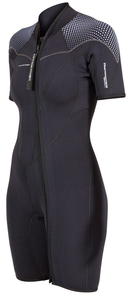 Henderson Women's 3mm Thermoprene Pro Front Zip Shorty