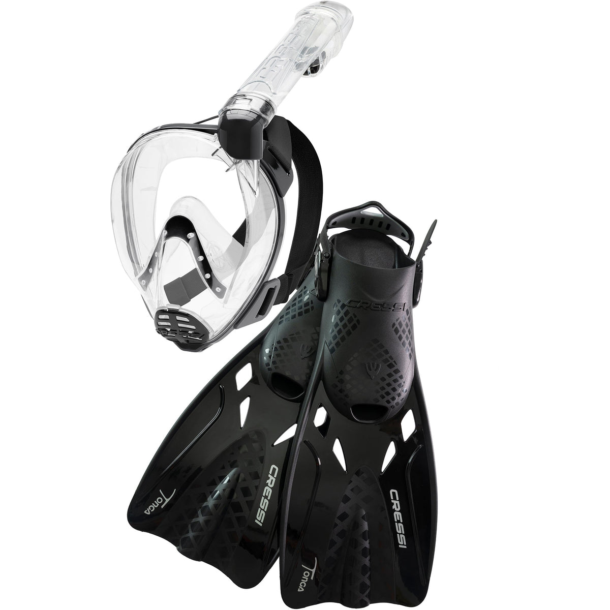 Cressi Baron & Tonga Snorkeling Set