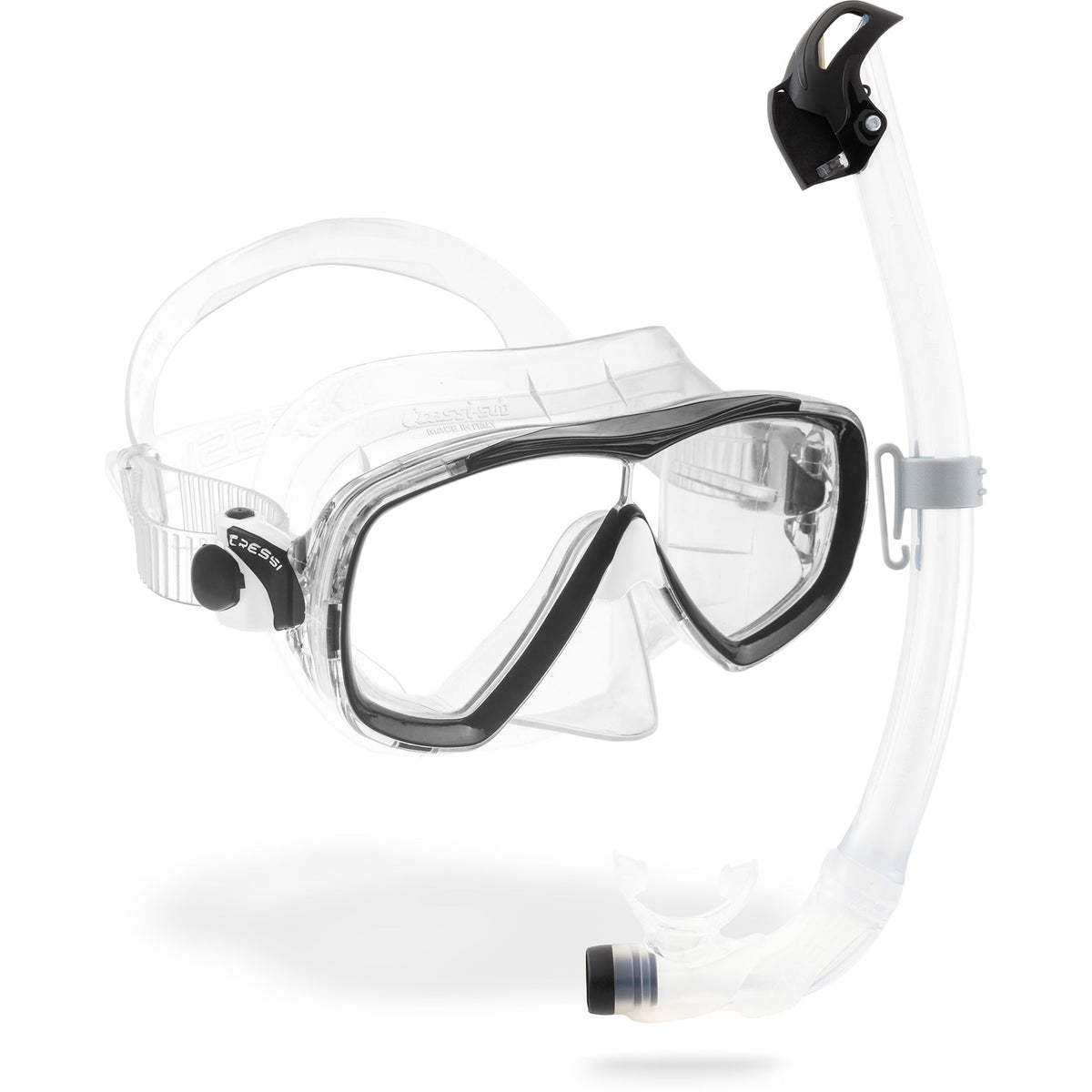 Cressi Estrella & Seal Dry Mask & Snorkel Set
