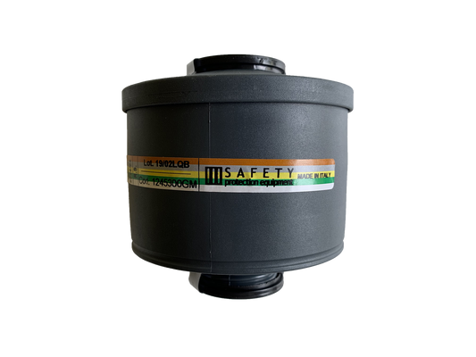 Ocean Reef Multipurpose Filter 203 A2B2E2K2P3 R D with EN 148-1 connector for vapor and mist protection.
