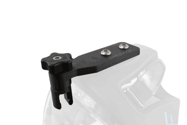 Ocean Reef Scuba Pro Galileo HUD extender mount accessory for full face masks.