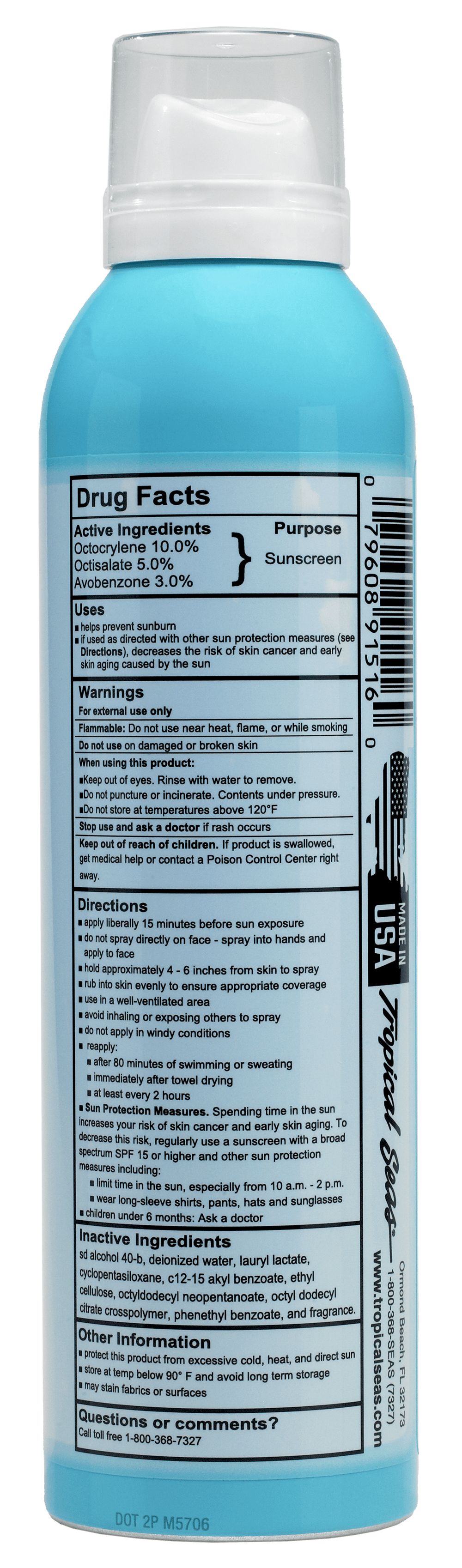 Land Shark® Broad Spectrum Continuous Spray SPF 50 Sunscreen 6oz