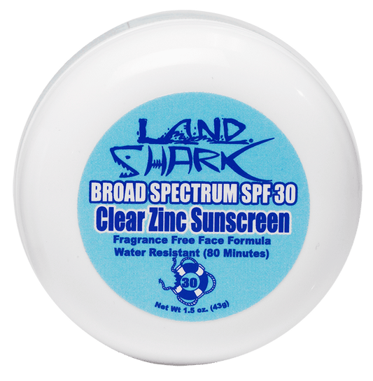 Land Shark® Clear Zinc Mineral Based Sunscreen SPF 30 1.5oz Jar