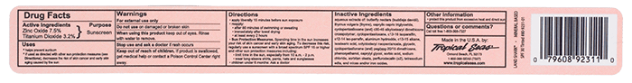 Land Shark® Tinted Zinc Mineral Based Sunscreen SPF 30 1.5oz Jar