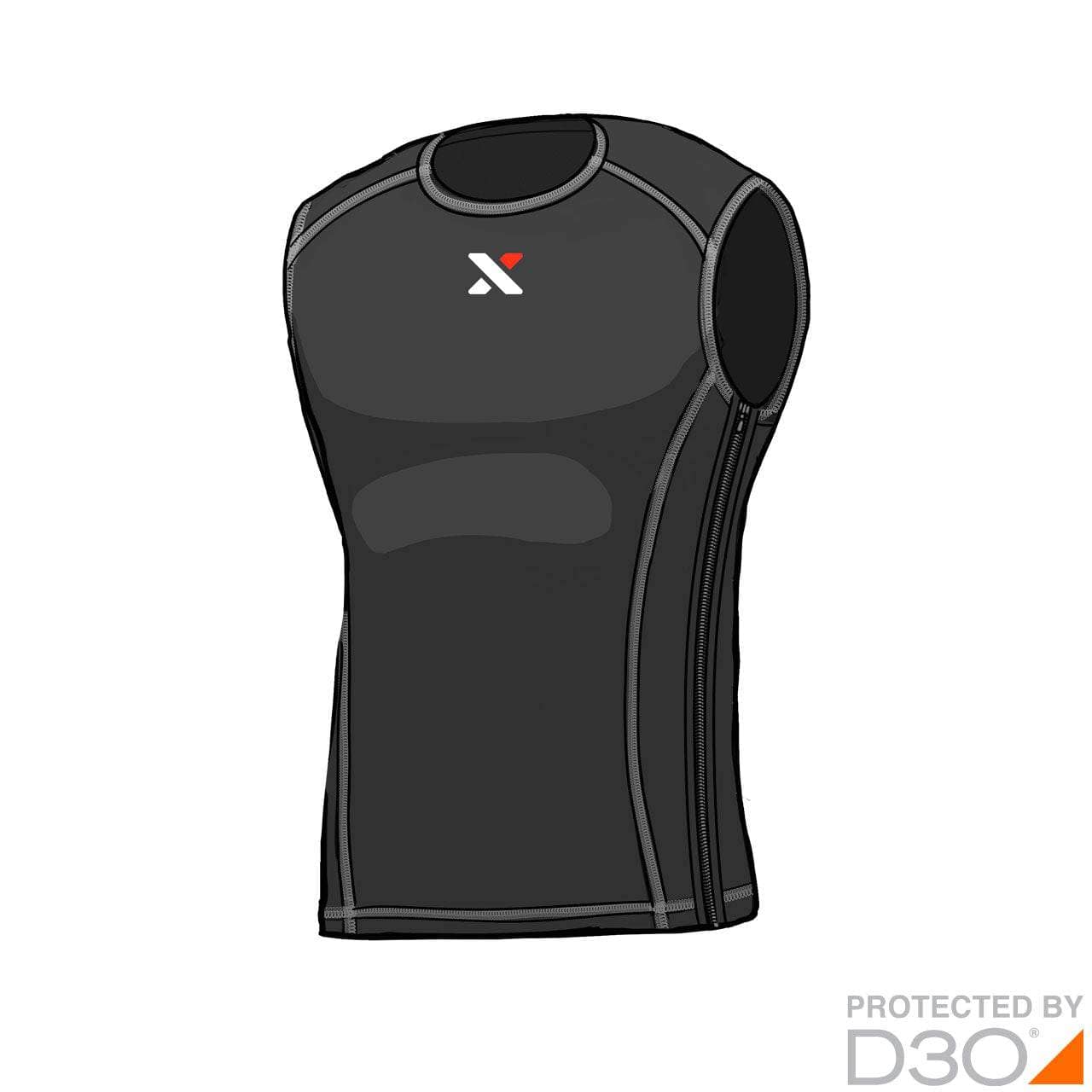 Xion Ziptop FREERIDE – D3O (Men)