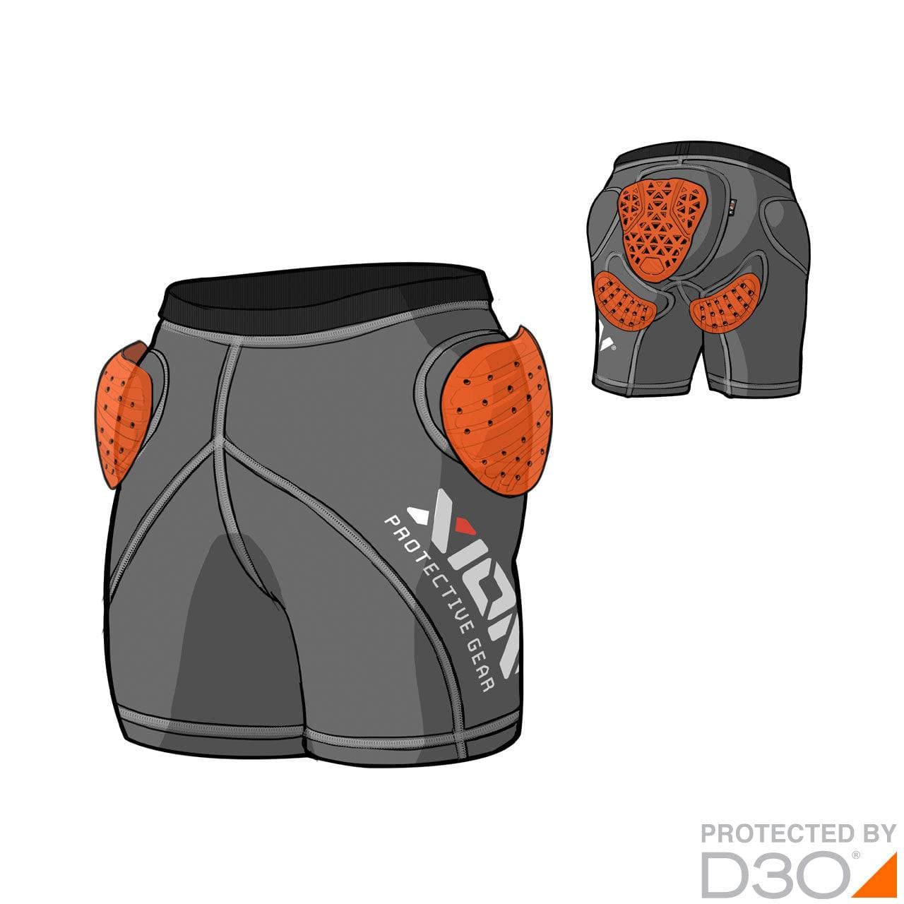 Xion Shorts FREERIDE - D3O (women)