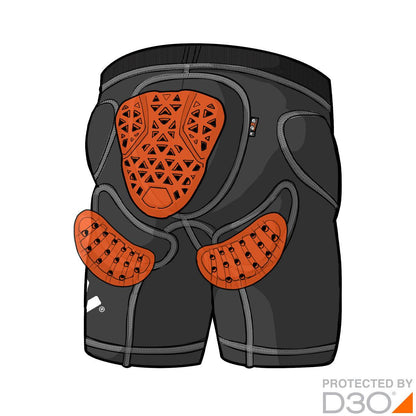 Xion Shorts FREERIDE - D3O (men)