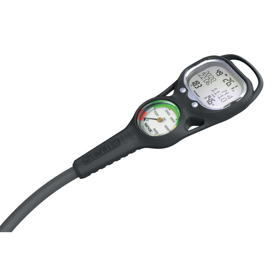 SEAC Consolle Screen Black + Pressure Gauge Psi