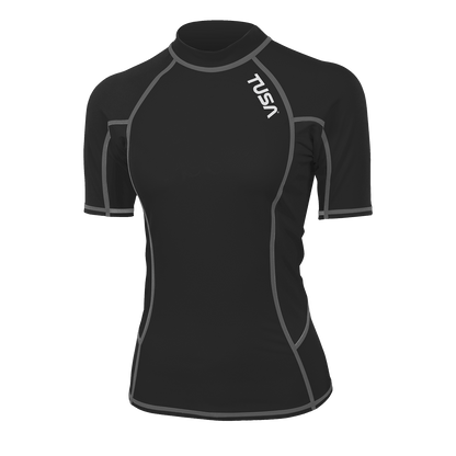 TUSA TA5143 Women's Short Sleeve Rash Guard