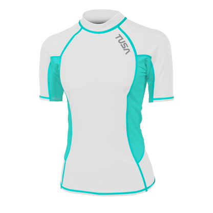 TUSA TA5143 Women's Short Sleeve Rash Guard