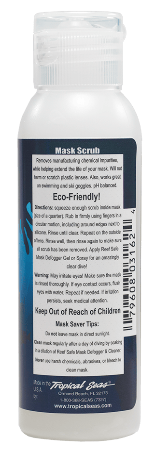 Tropical Seas® Dive Mask Scrub 2oz