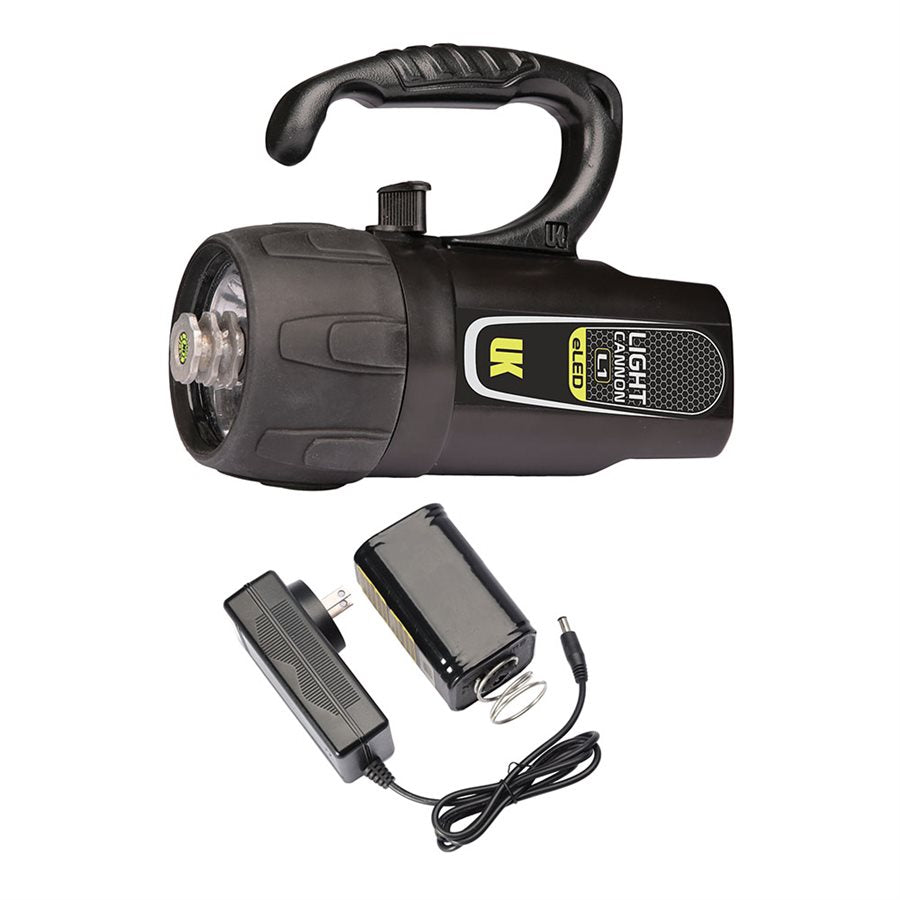 Underwater Kinetics Light Cannon eLED (L1) Dive Light w / NiMH Battery / Charger - Lantern Grip
