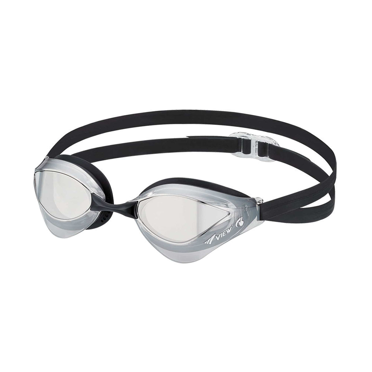 View Swipe Blade Orca Mirrored Goggle, Aquamarine/Pink