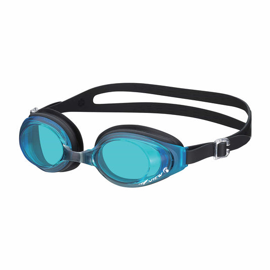View Swipe Fitness Goggles, Aquamarine/Black