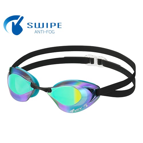 View Blade Nx Swipe Hybrid Cushion Goggle, Mirrored Aquamarine