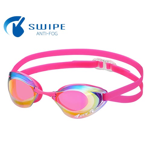 View Blade Nx Swipe Hybrid Cushion Goggle, Mirrored Aquamarine