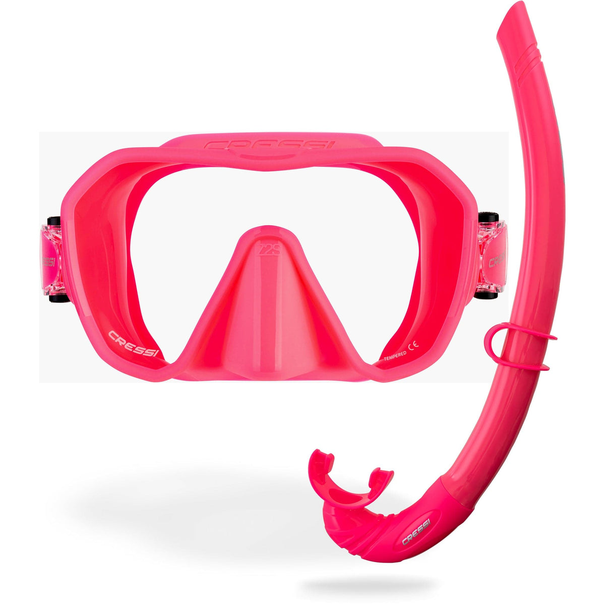 Cressi Z2S & Corsica Free Mask & Snorkel Set