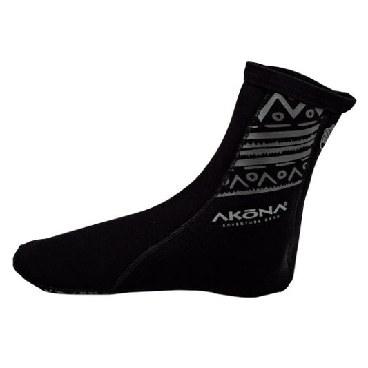 Akona 2mm Tall Sock with Printed Traction Sole - 05