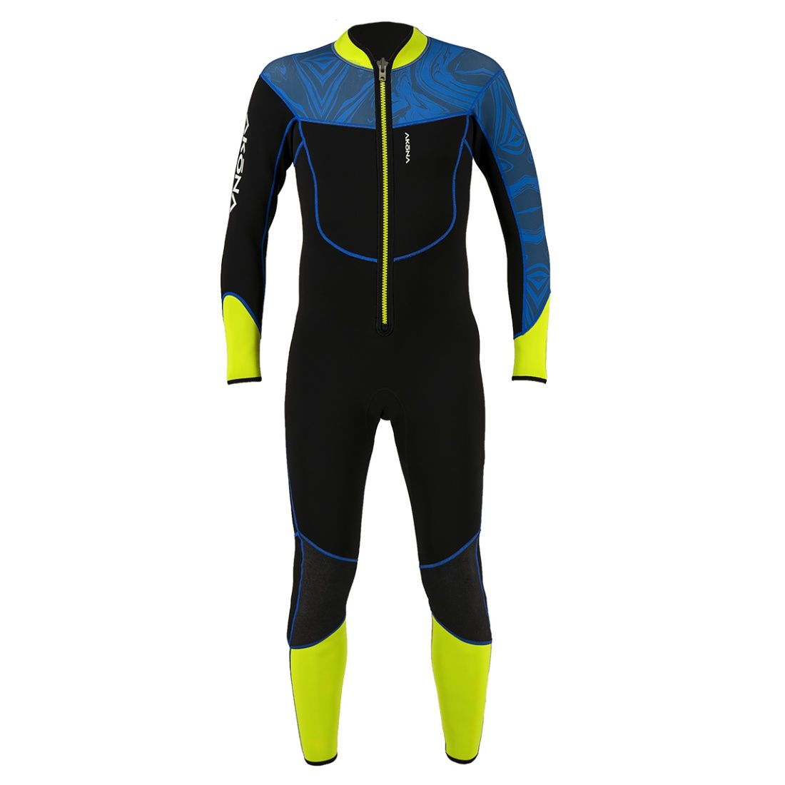 Akona 3/2 Men’s Front Zip Tropic Full Wetsuit - Small - 50014137