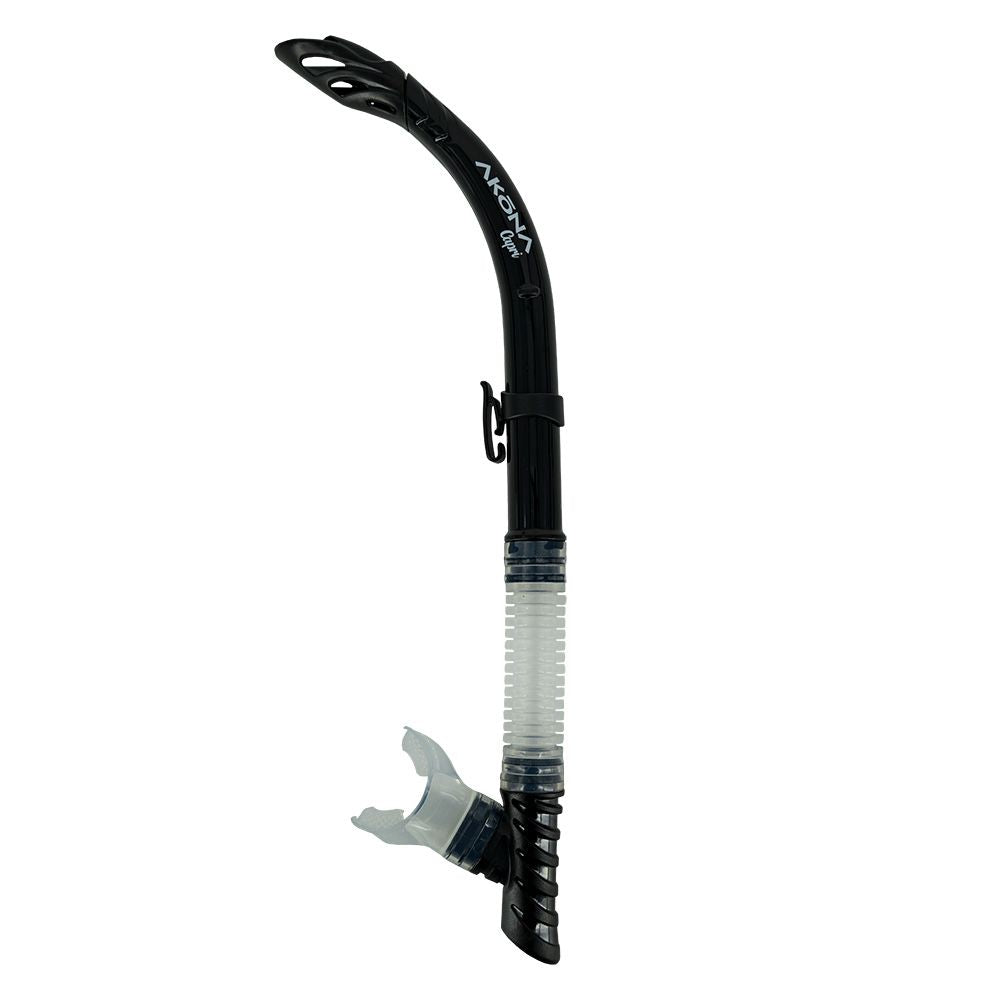 Akona Capri Adult Snorkel - Black