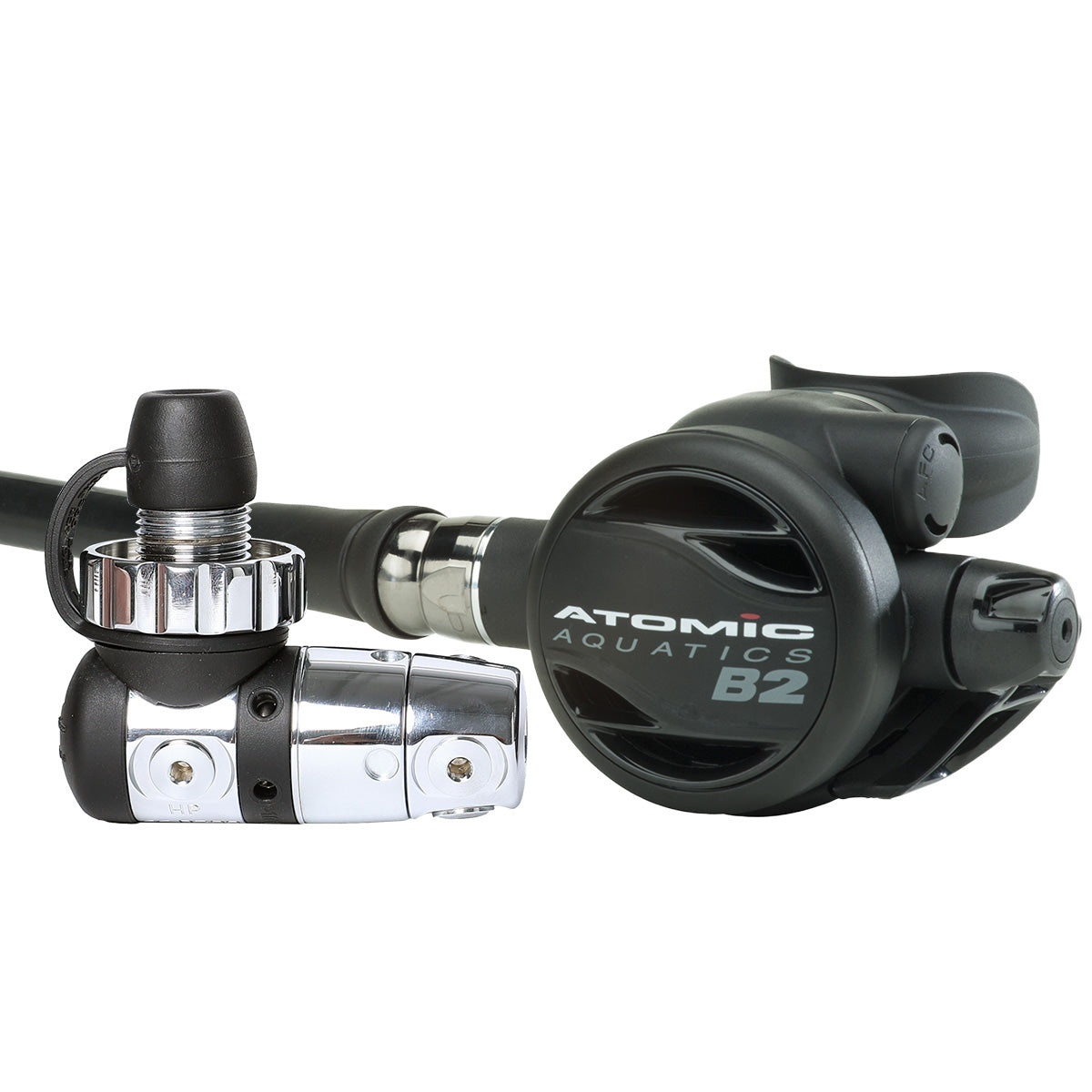 Atomic Aquatics B2 Regulator Sealed Black - Yoke - Regulator