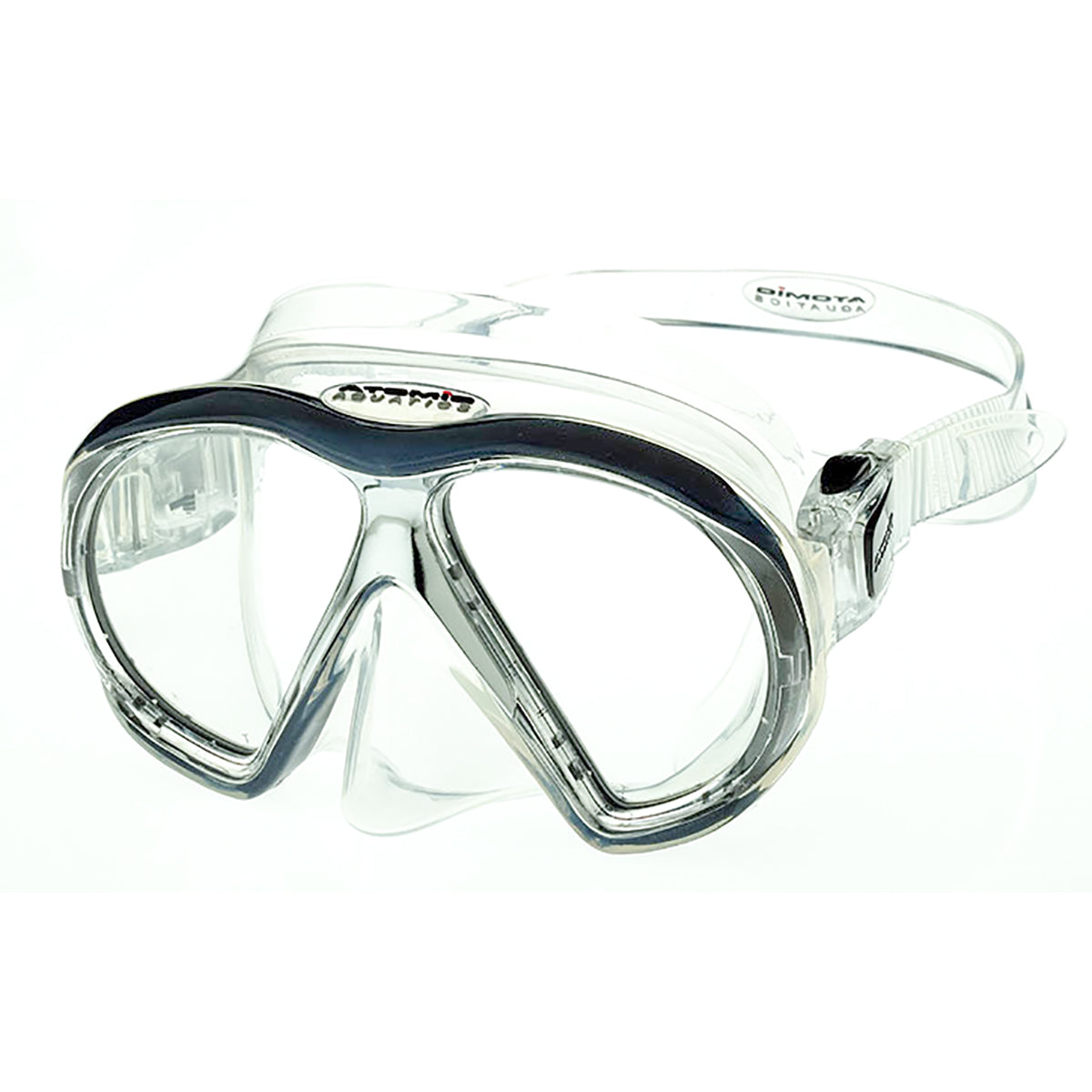 Atomic Aquatics Subframe Mask - Standard Fit / Clear/Black