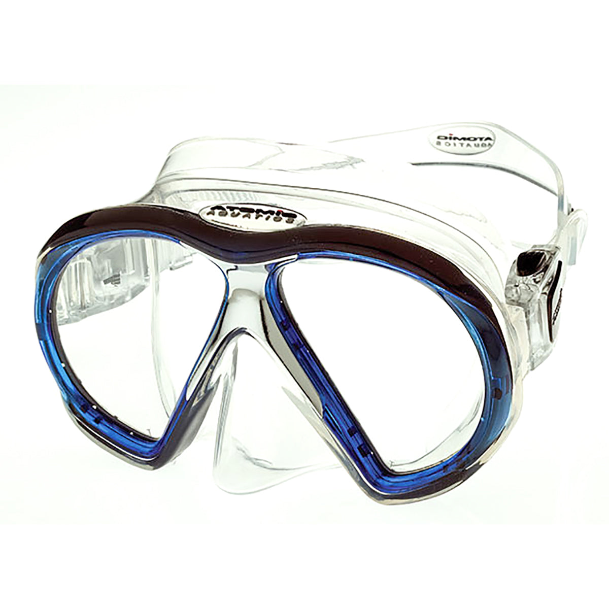 Atomic Aquatics Subframe Mask - Standard Fit / Clear/Blue
