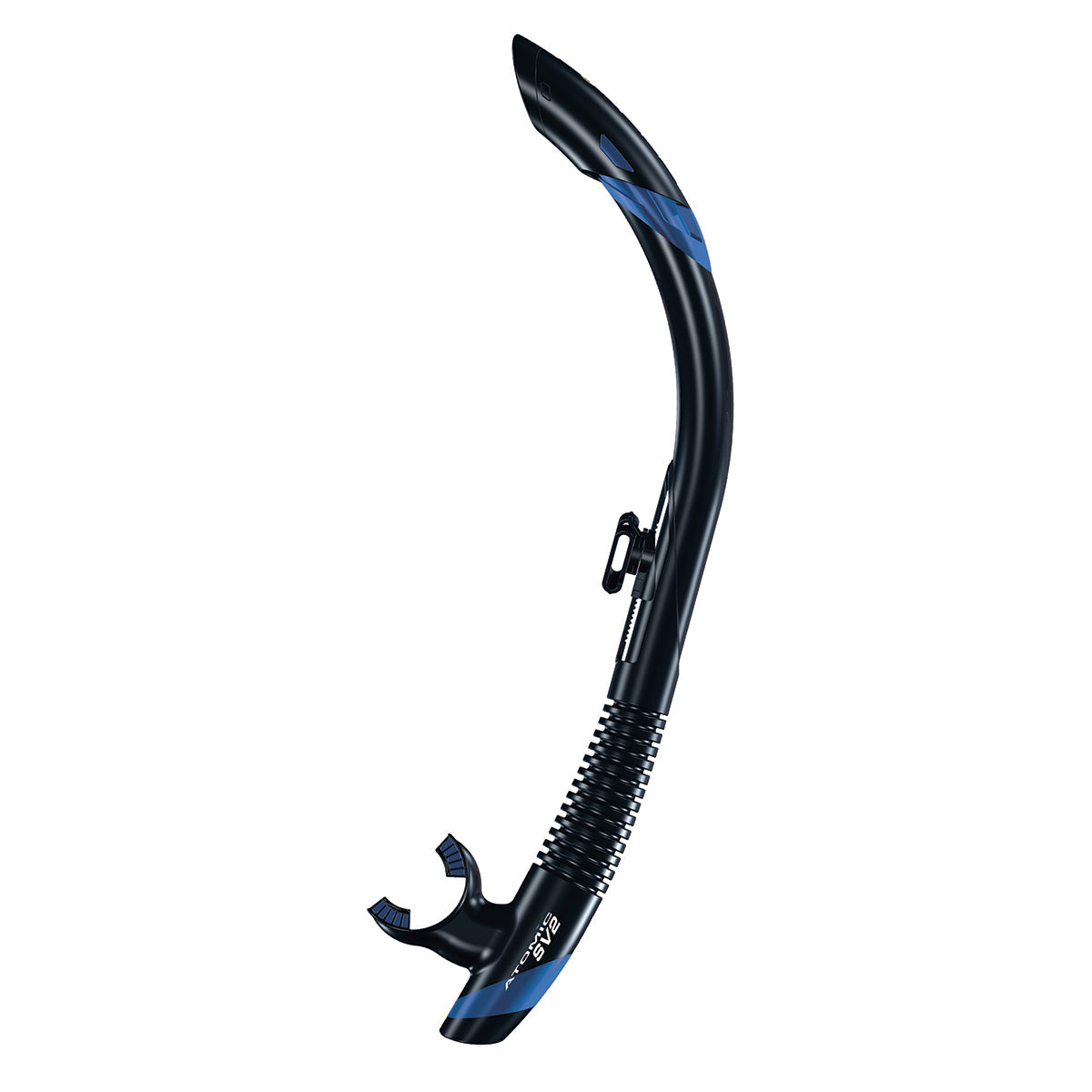 Atomic Aquatics SV2 Snorkel - Black/Blue