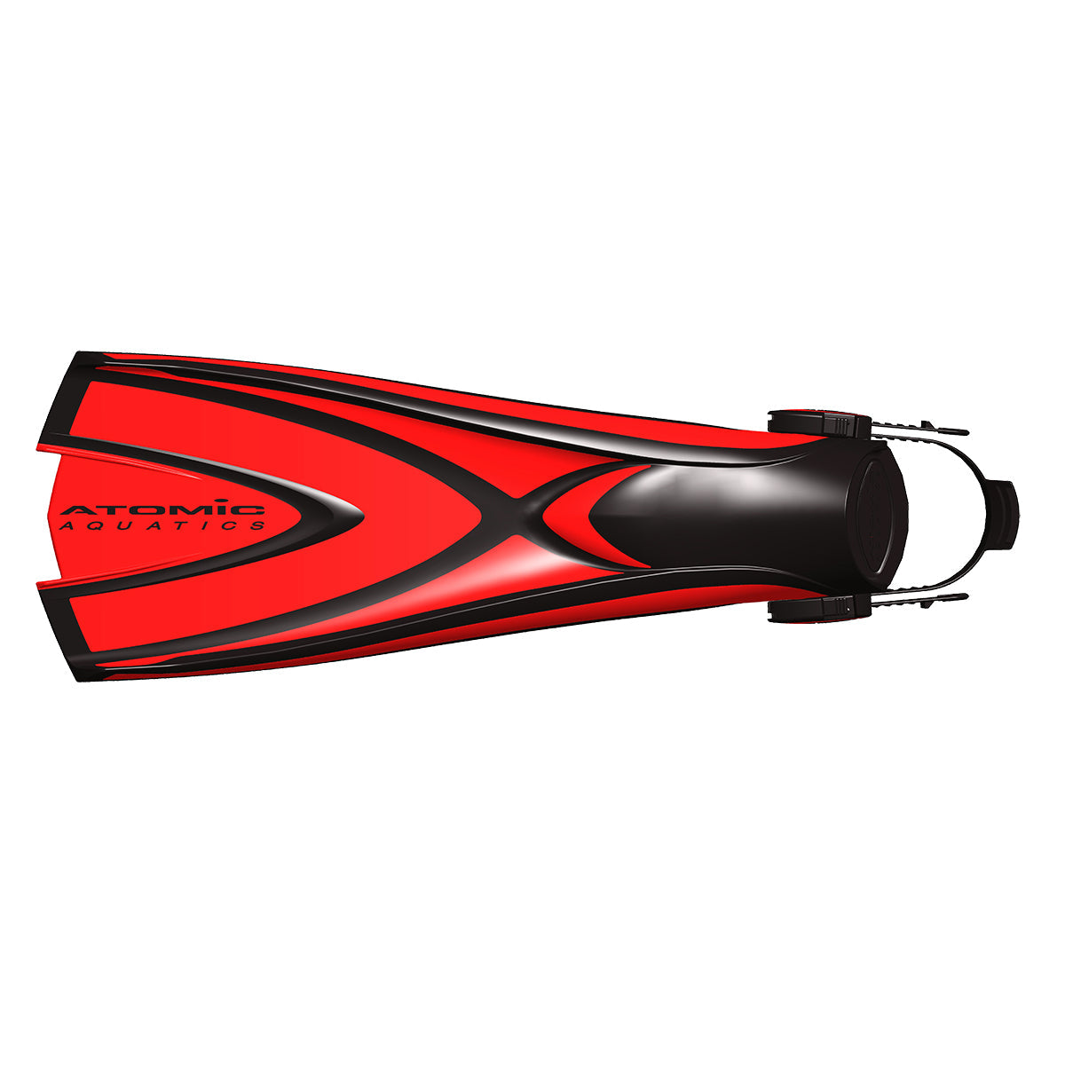 Atomic Aquatics X1 Blade Fins - Red / Small